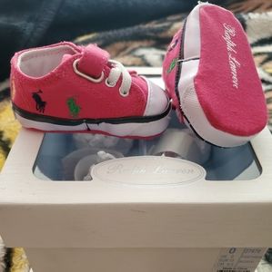 Ralph Lauren Layette Crib Shoes